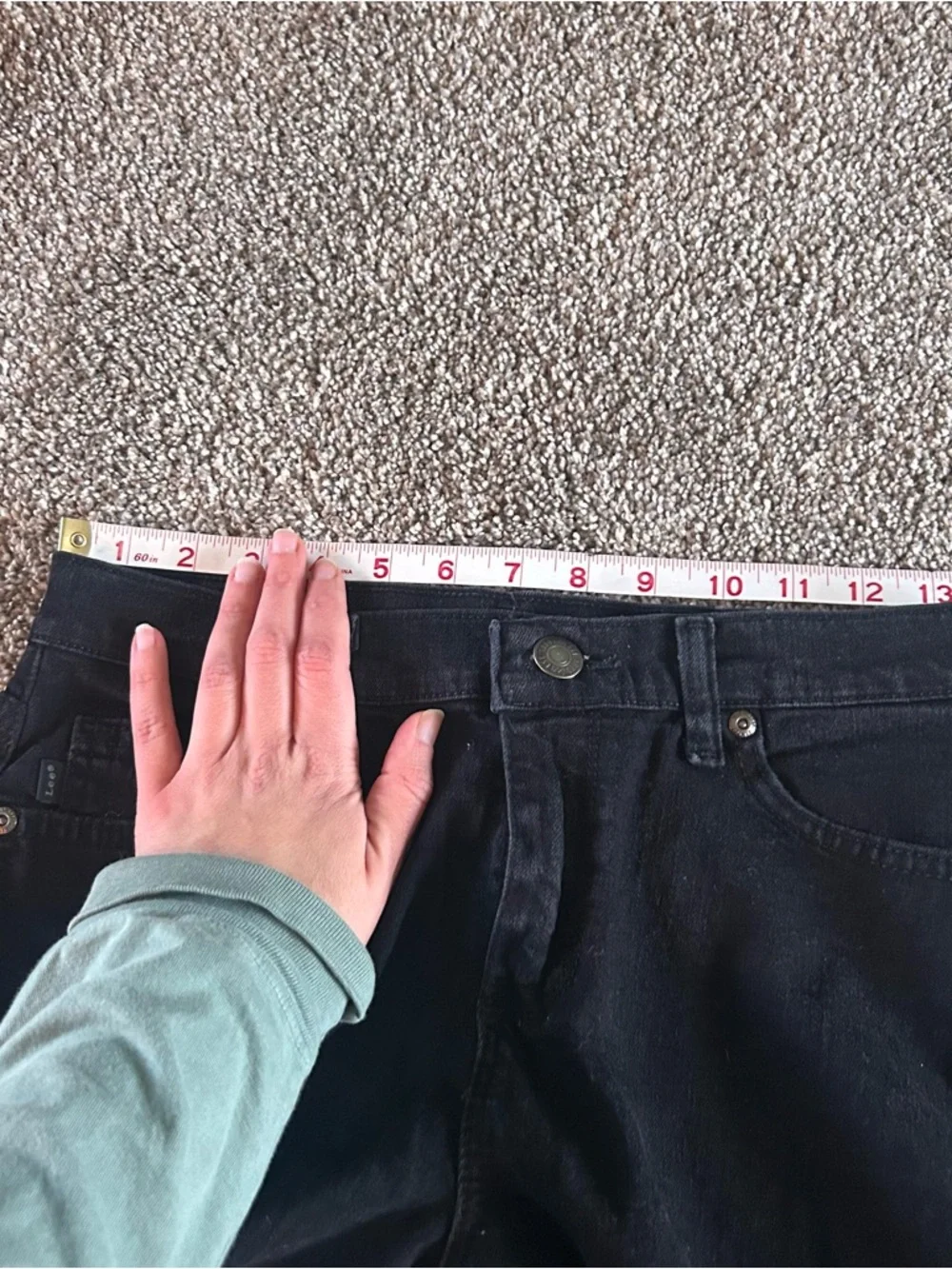 [Lee] Relaxed Straight Leg Jeans